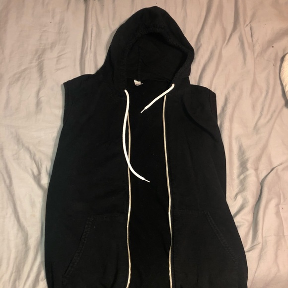 American Apparel California Fleece Sweater Vest - Picture 4 of 6